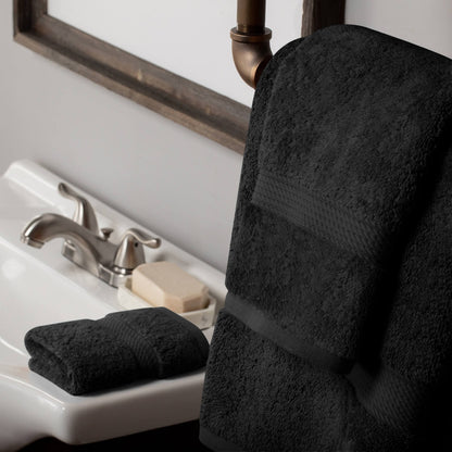 Ensemble de serviettes 3 pièces en coton égyptien épais de qualité supérieure