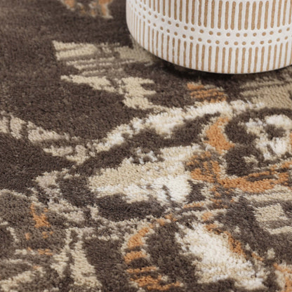 Tapis d'intérieur floral de style ferme jacobéen de qualité supérieure