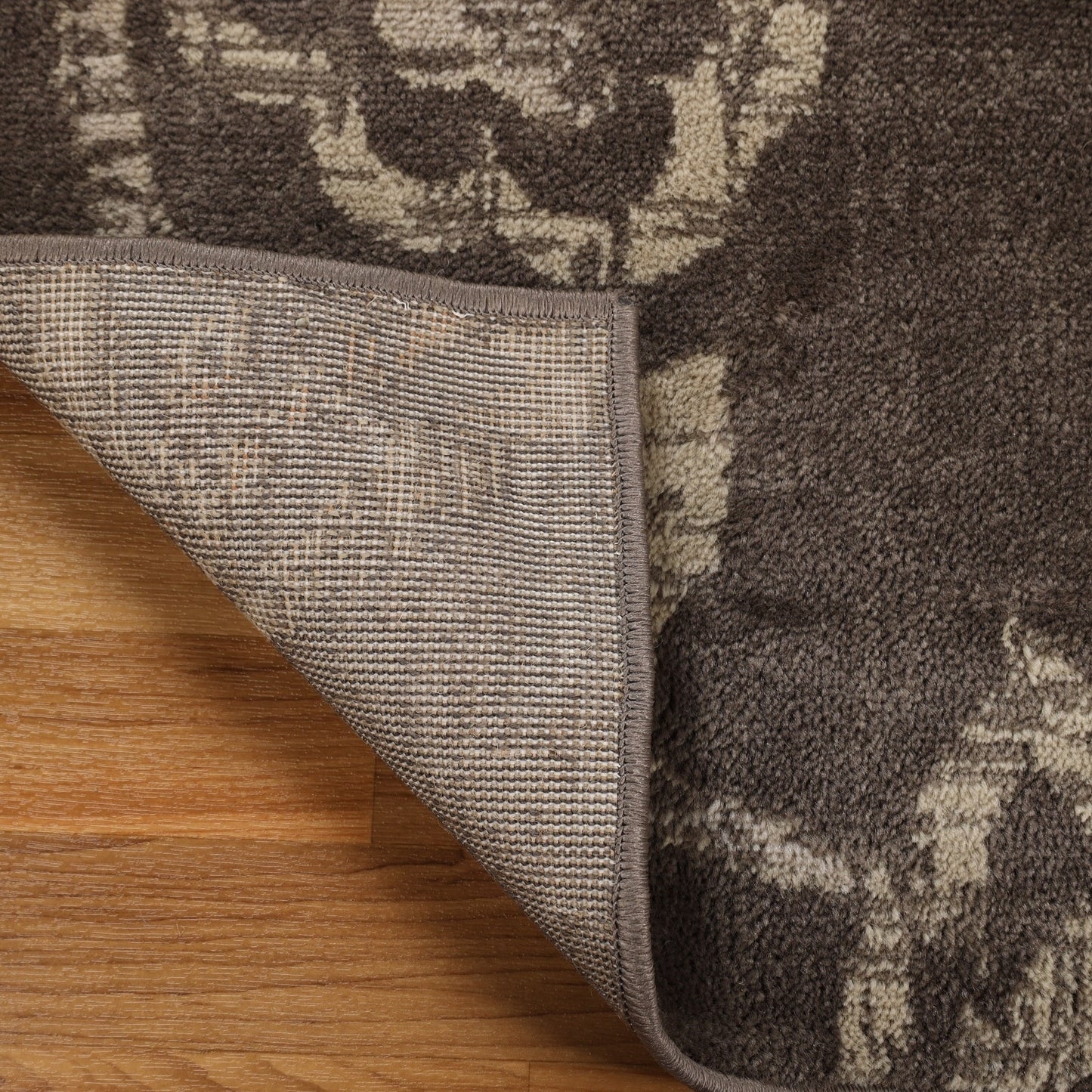 Tapis d'intérieur floral de style ferme jacobéen de qualité supérieure