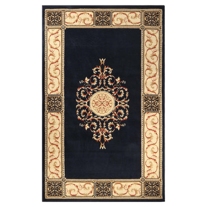 Grand tapis d'intérieur traditionnel de qualité supérieure