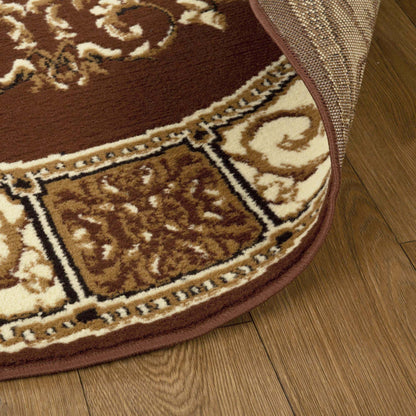 Grand tapis d'intérieur traditionnel de qualité supérieure