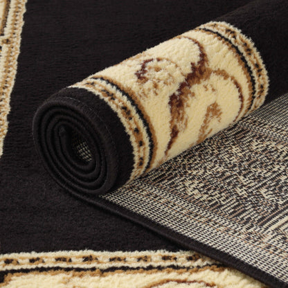 Grand tapis d'intérieur traditionnel de qualité supérieure