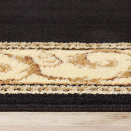 Grand tapis d'intérieur traditionnel de qualité supérieure