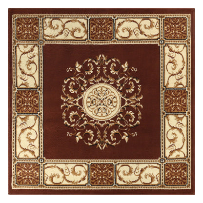 Grand tapis d'intérieur traditionnel de qualité supérieure