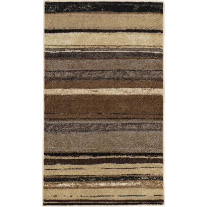 Tapis bohème rayé multicolore Sultan Nomad Curated