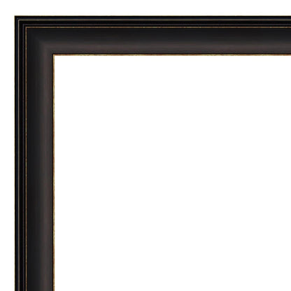 Miroir mural de salle de bain biseauté - Cadre en bronze huilé Trio - Bronze huilé Trio