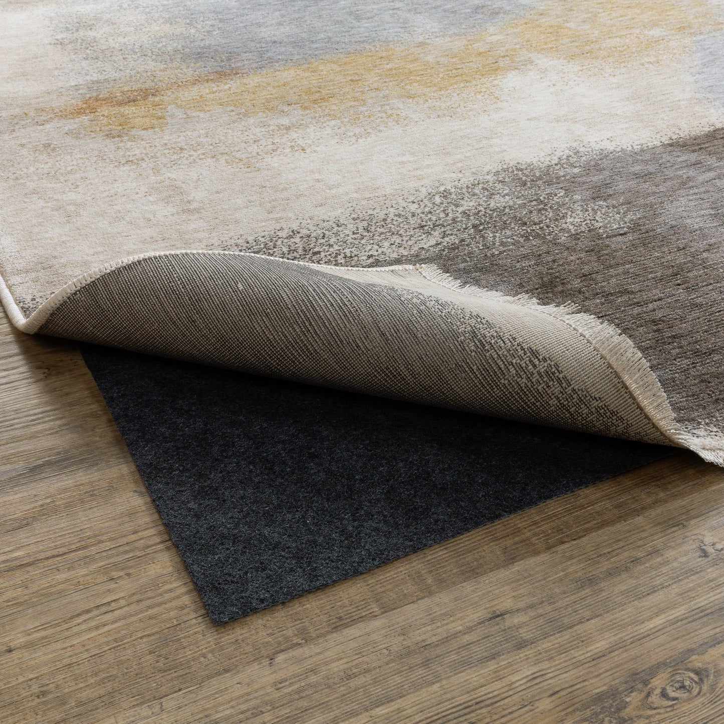 Sous-tapis d'intérieur réversible multi-surfaces Vista Home. - Gris