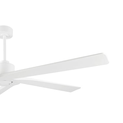 Ventilateur de plafond d'intérieur WINGBO 54 pouces avec moteur à courant continu sans éclairage - N/A
