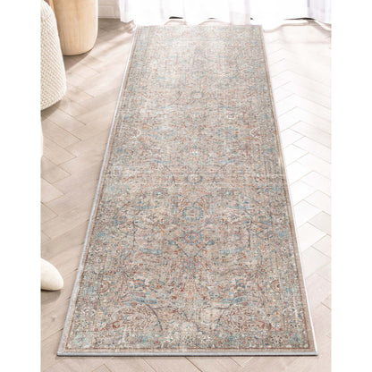 Tapis tissé à plat vintage Emilia Asha Well Woven