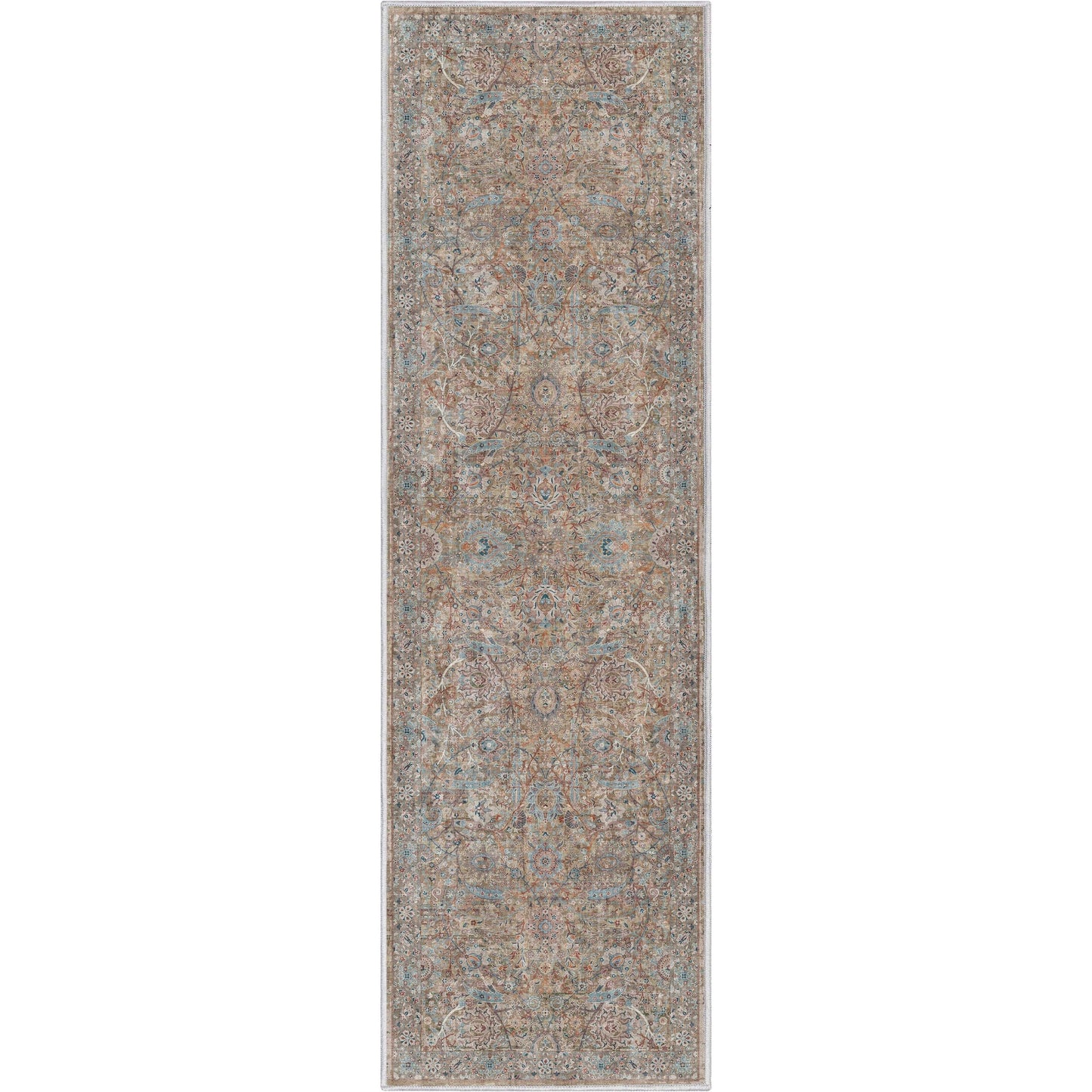Tapis tissé à plat vintage Emilia Asha Well Woven
