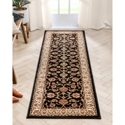 Tapis traditionnel oriental persan Barclay Sarouk bien tissé