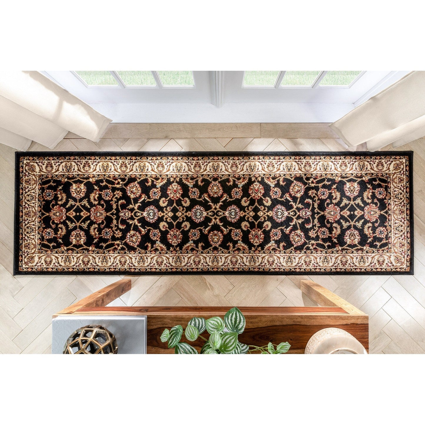 Tapis traditionnel oriental persan Barclay Sarouk bien tissé