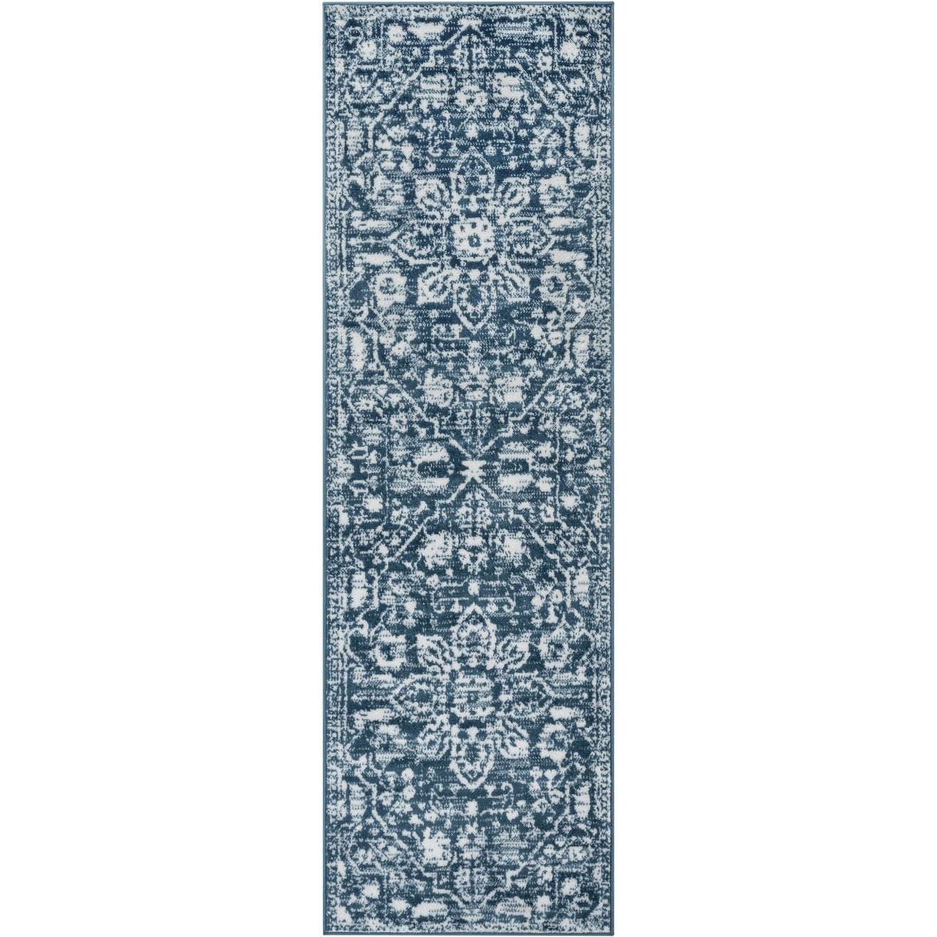 Tapis oriental bohème vintage à motif floral bien tissé Dazzle Disa