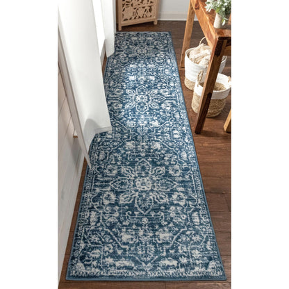 Tapis oriental bohème vintage à motif floral bien tissé Dazzle Disa