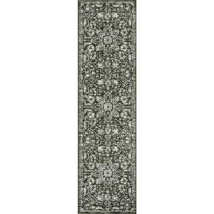 Tapis oriental bohème vintage à motif floral bien tissé Dazzle Disa