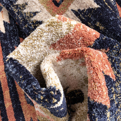 Tapis tribal du sud-ouest de Tulsa Lea bien tissé