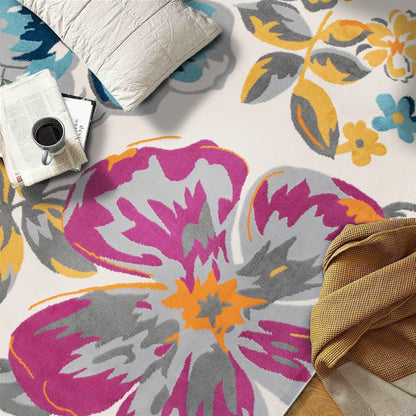 Tapis à motif floral moderne World Rug Gallery