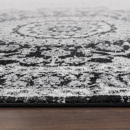 Tapis médaillon oriental traditionnel de la World Rug Gallery